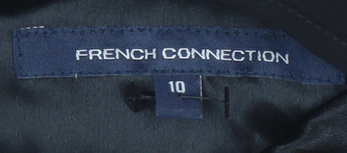 French Connection Women’s Black Colourblock Shift Dress 10