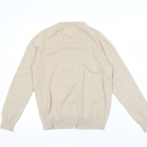 Boden Women Beige Cashmere Cardigan Size 16