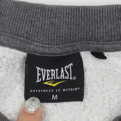Everlast Men's Grey Pullover Sweatshirt Size M