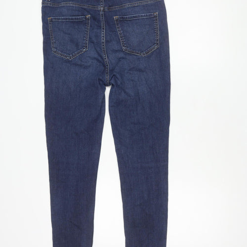 Marks and Spencer Blue Skinny Jeans, Size 14, Women's Stretch Denim