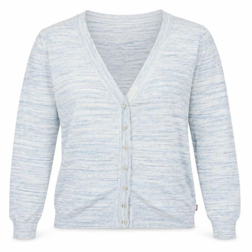 Knitwear by Jackpot Women's Blue M V-Neck Cardigan
