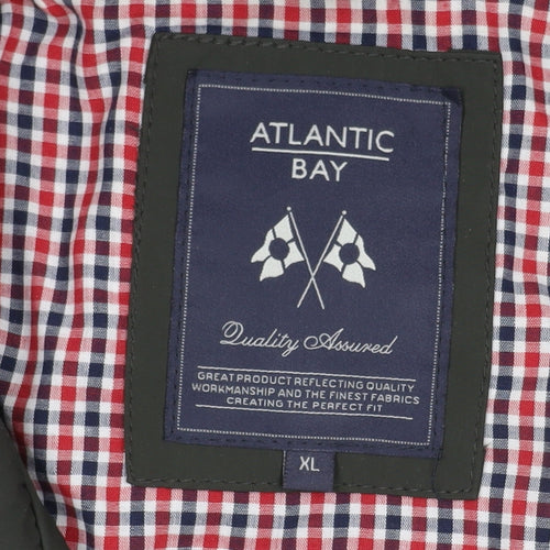 Atlantic Bay Men's Black XL Basic Jacket