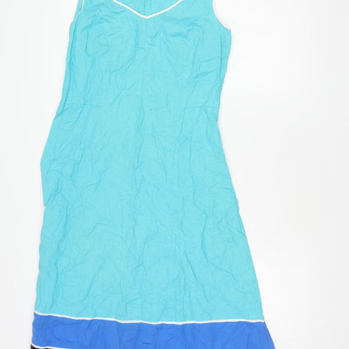 Marks and Spencer Women's Multicoloured Shift Dress, Size 10