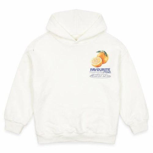 Marks and Spencer Boys White Graphic Print Hoodie 8-9 Years