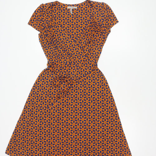 Pepperberry Women’s Geometric Fit & Flare Dress 8