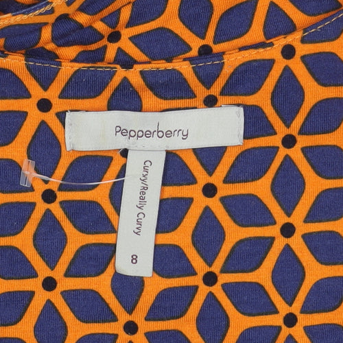 Pepperberry Women’s Geometric Fit & Flare Dress 8