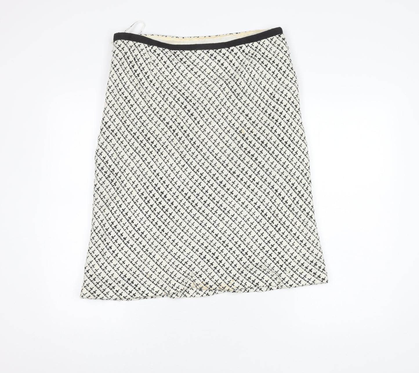 Planet Women's Multicoloured A-Line Check Skirt, Size 12