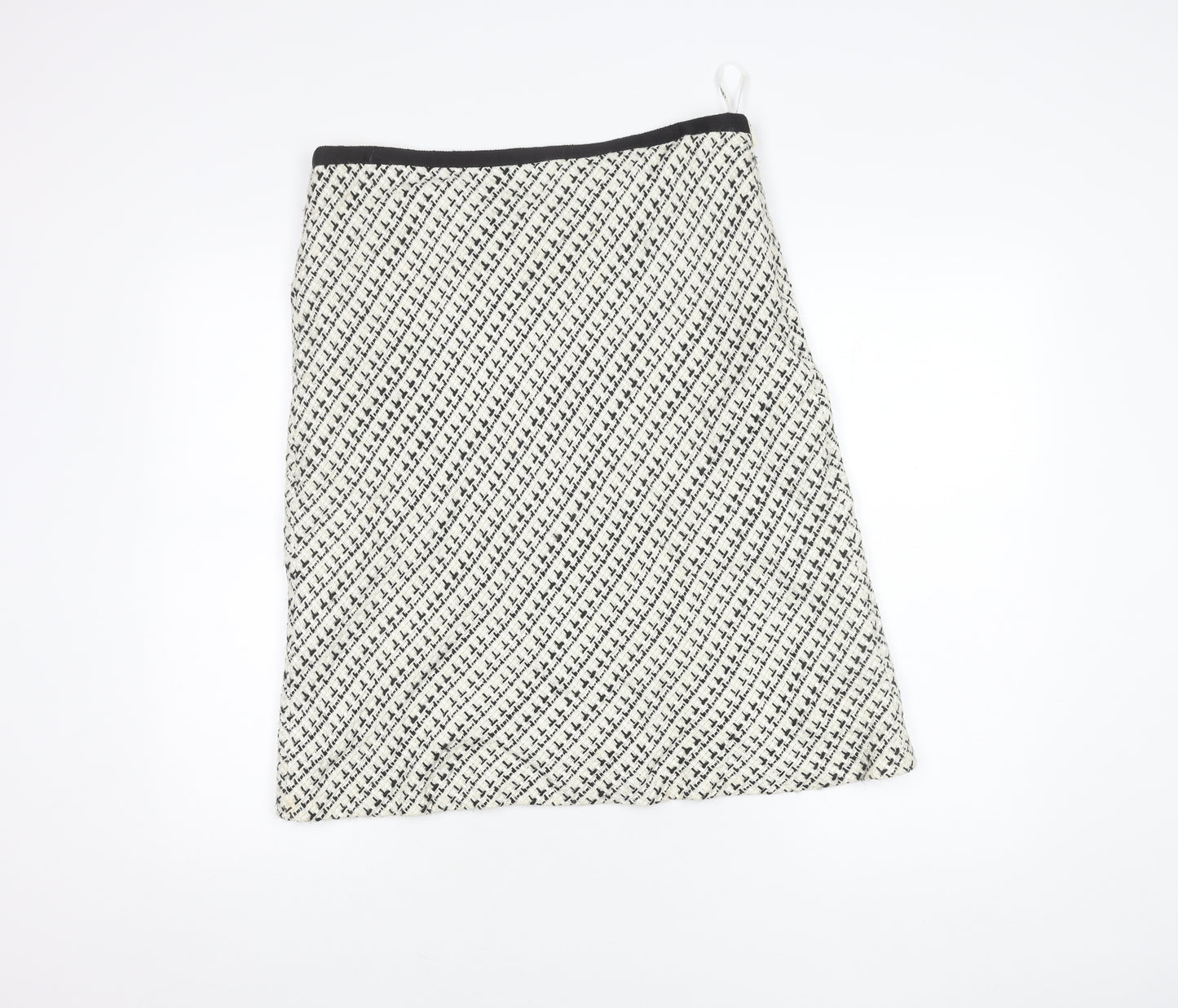 Planet Women's Multicoloured A-Line Check Skirt, Size 12