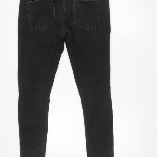 River Island Men's Black Skinny Trousers 34L