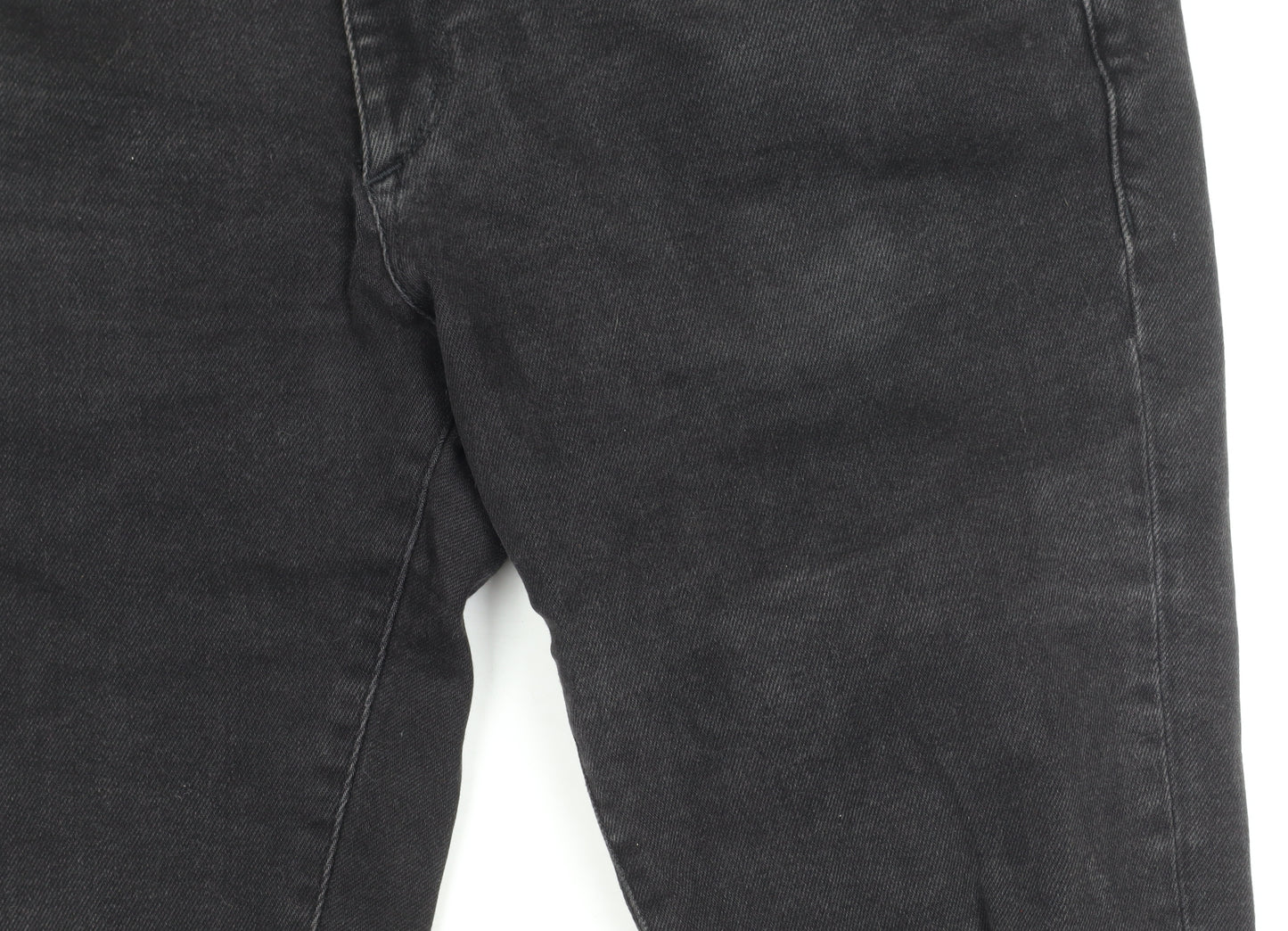River Island Men's Black Skinny Trousers 34L