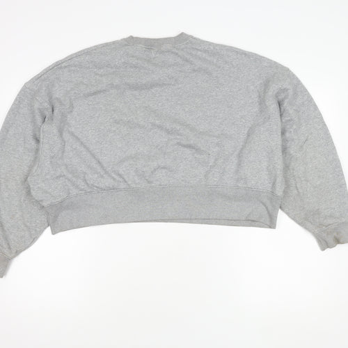 Nike Grey Unisex Crew Neck Sweatshirt M