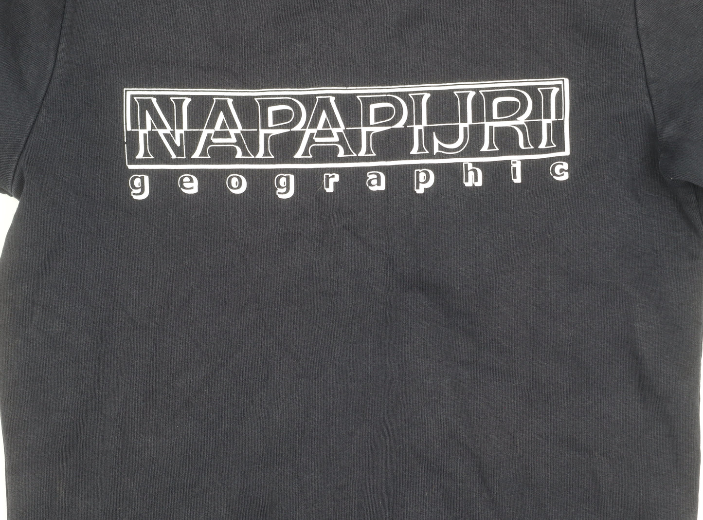 Napapijri Boys Black Logo Sweatshirt - Size 12