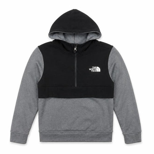 The North Face Boys Black Full Zip Hoodie M Hiking