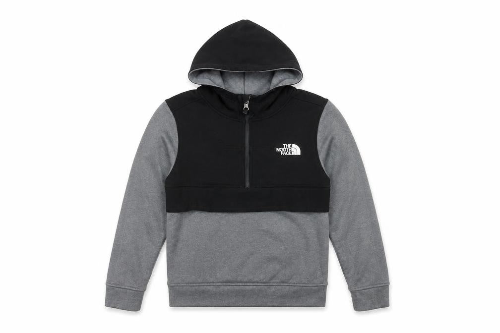 The North Face Boys Black Full Zip Hoodie M Hiking