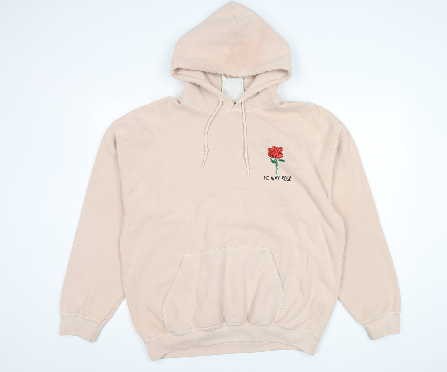 Topshop Women's Beige Pullover Hoodie S