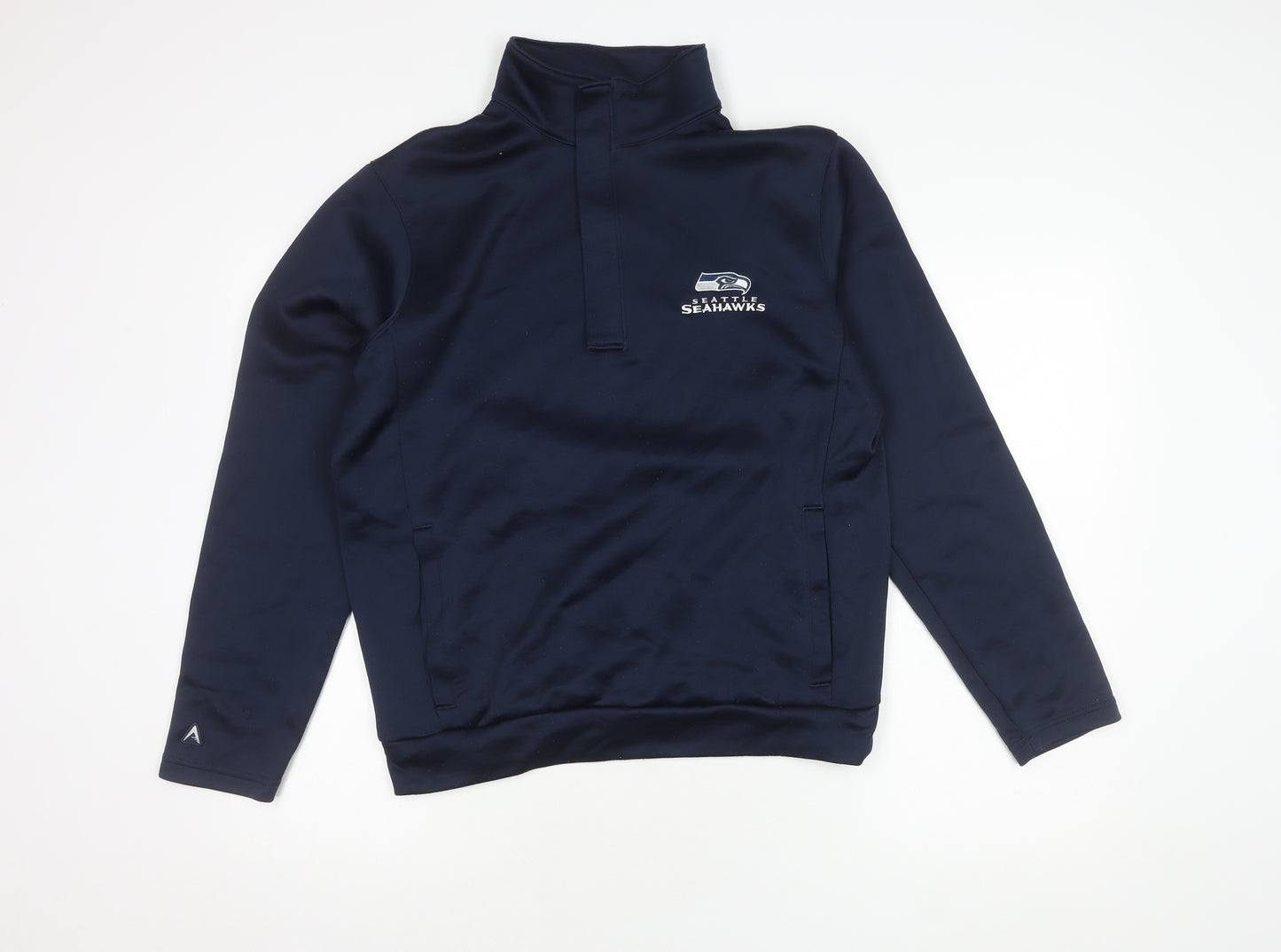 Antigua Men's Blue Pullover Sweatshirt M