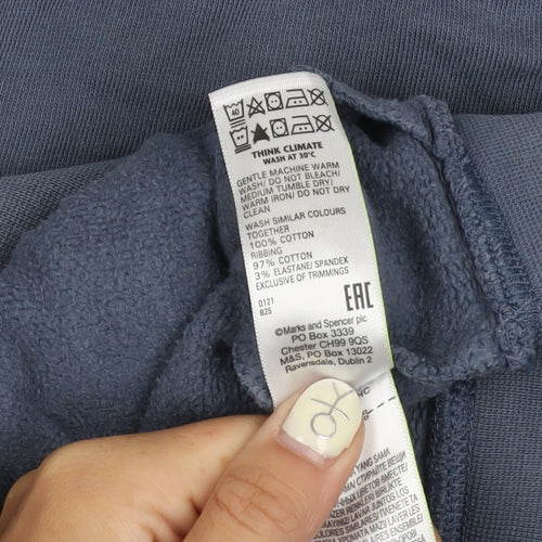 Marks & Spencer Men's Blue Pullover M Sweatshirt