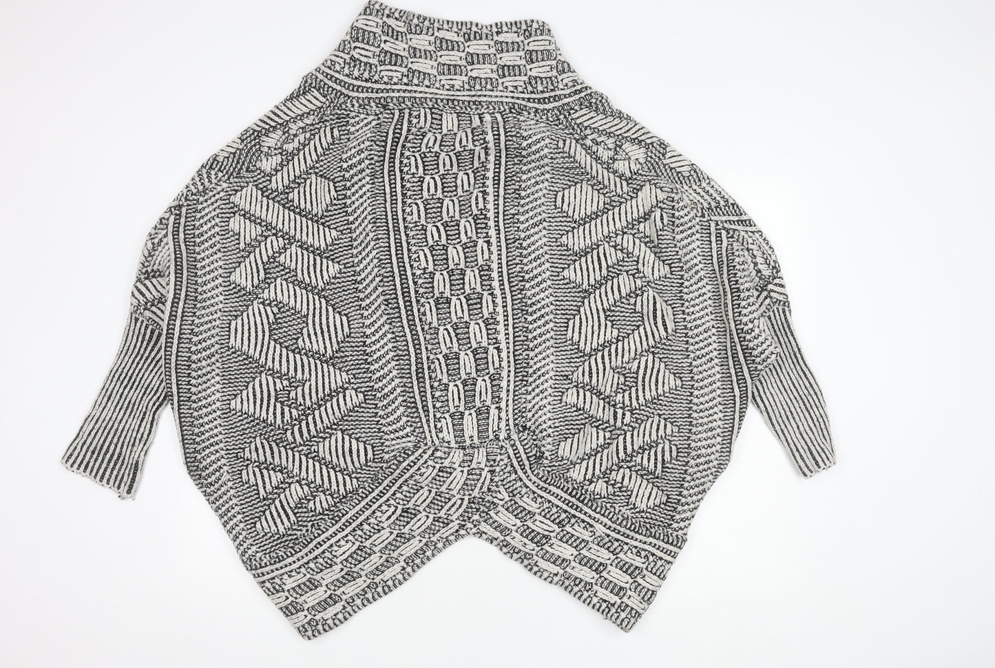 Zara Women's Multicoloured Cape Jumper M