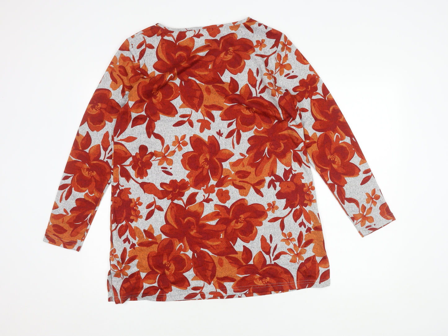 Damart Women's Multicoloured Floral Pullover Jumper M