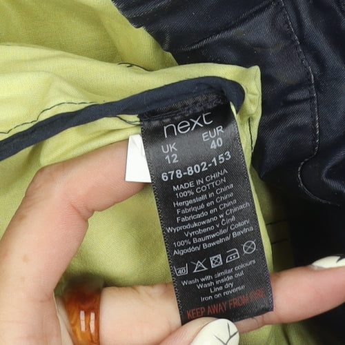 Next Women’s Black Petite Parka Size 12