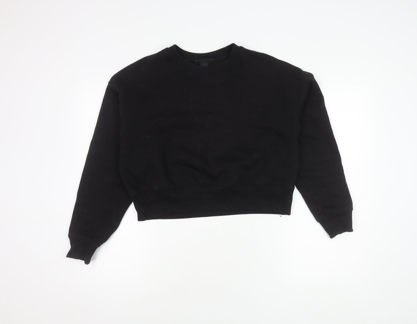 Monki Women's Black Pullover Sweatshirt Size S