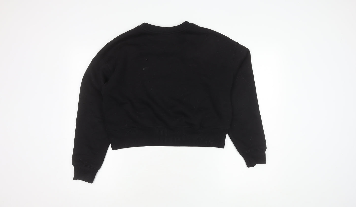 Monki Women's Black Pullover Sweatshirt Size S