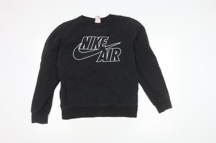 Nike Unisex Adults Black Pullover Sweatshirt S