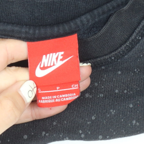 Nike Unisex Adults Black Pullover Sweatshirt S