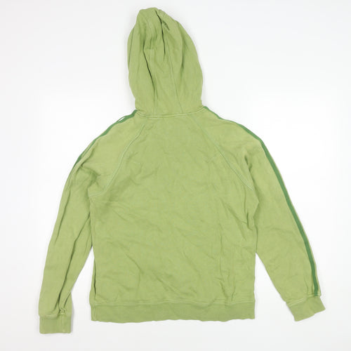 Adidas Unisex Kids Green Pullover Hoodie 10-11 Years