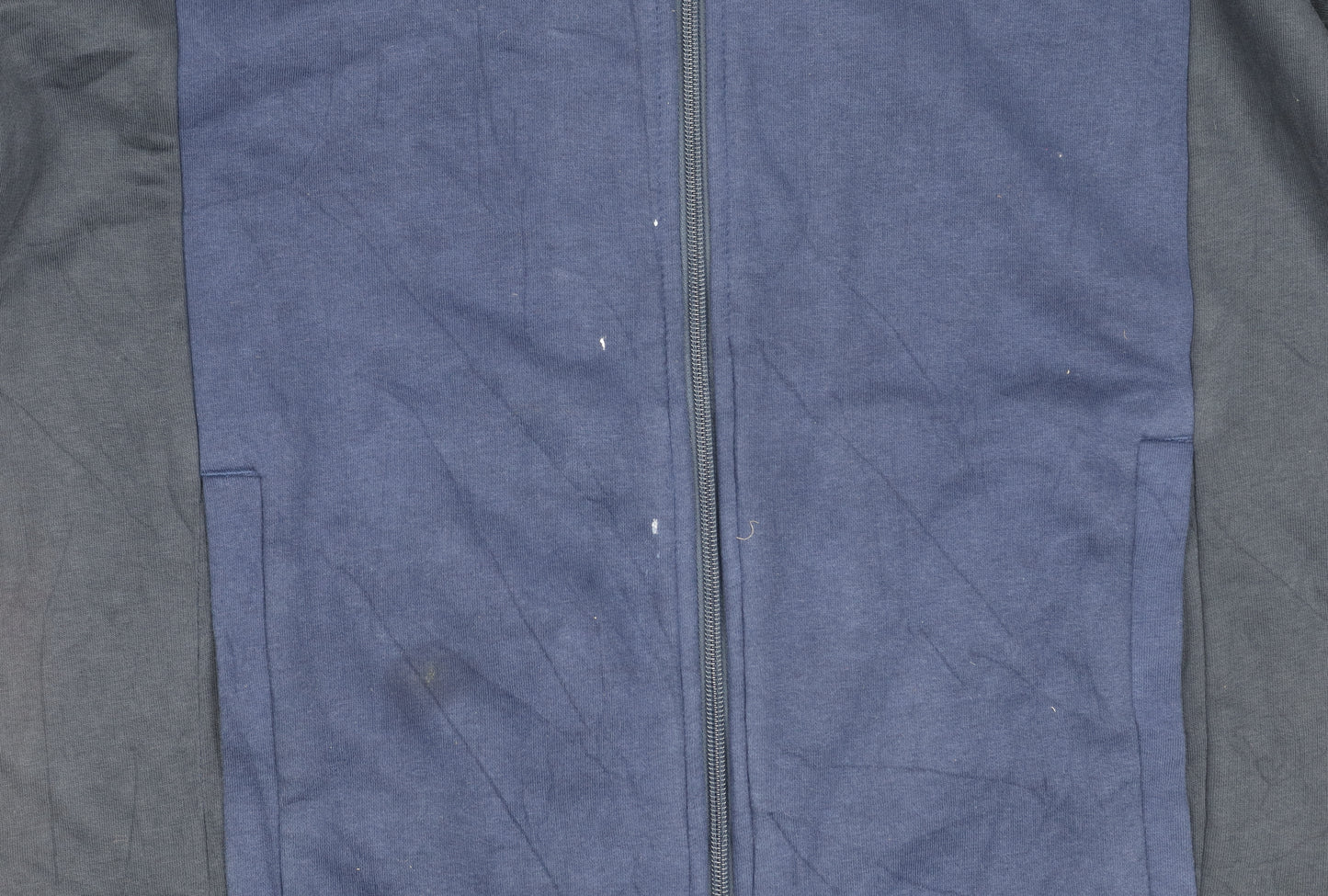 Calvin Klein Men's Blue Cotton Jacket, Size L, Casual