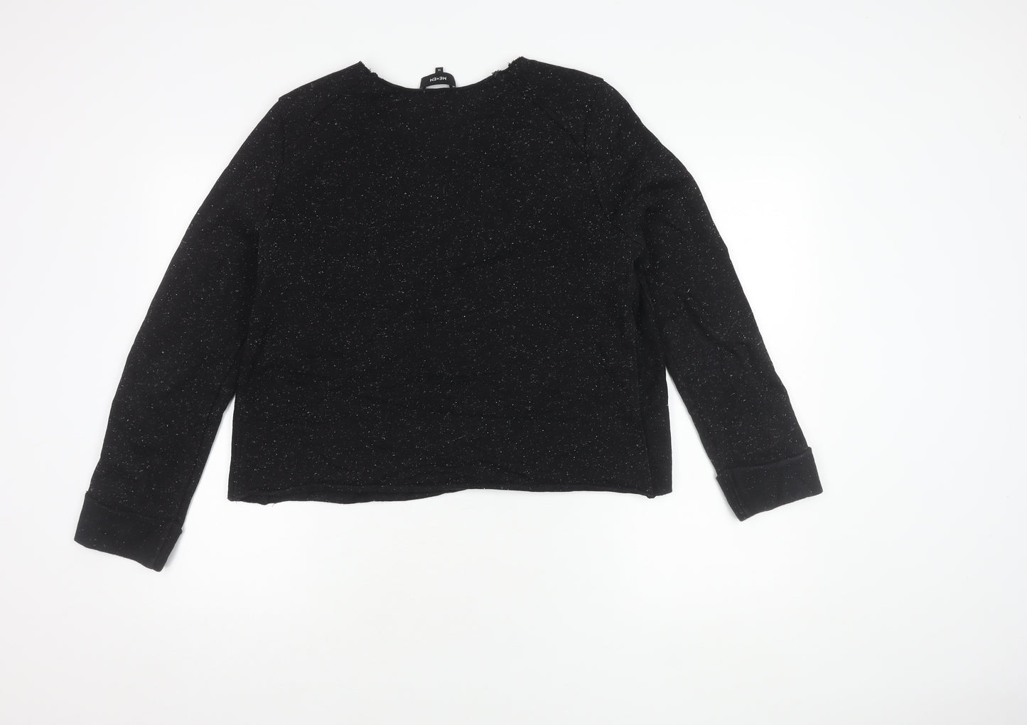 ME+EM Women's Black Sweatshirt Size 14 Long Sleeve