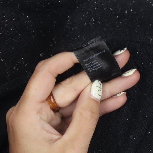 ME+EM Women's Black Sweatshirt Size 14 Long Sleeve