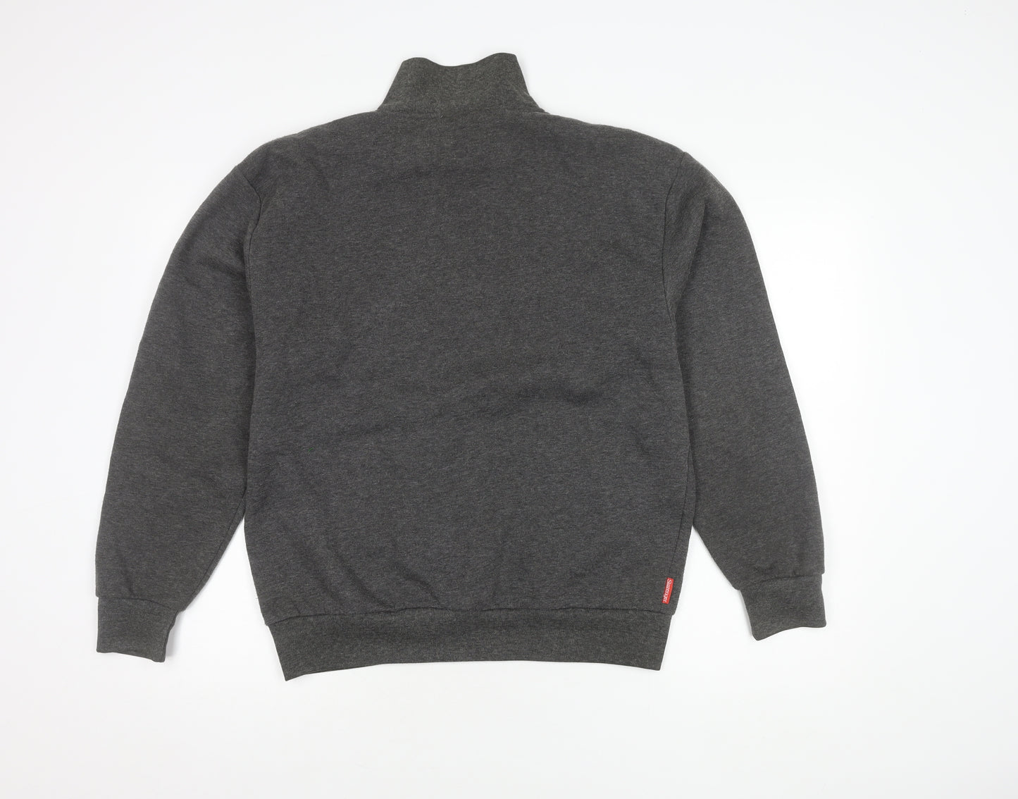 Slazenger Men's Grey 1/4 Zip Sweatshirt M