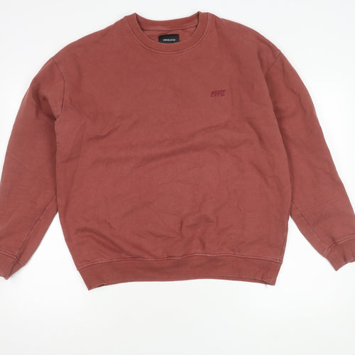 Grimelange Men's Brown XL Pullover Sweatshirt