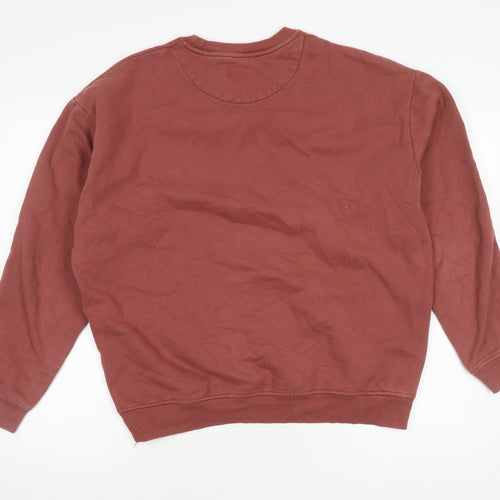 Grimelange Men's Brown XL Pullover Sweatshirt