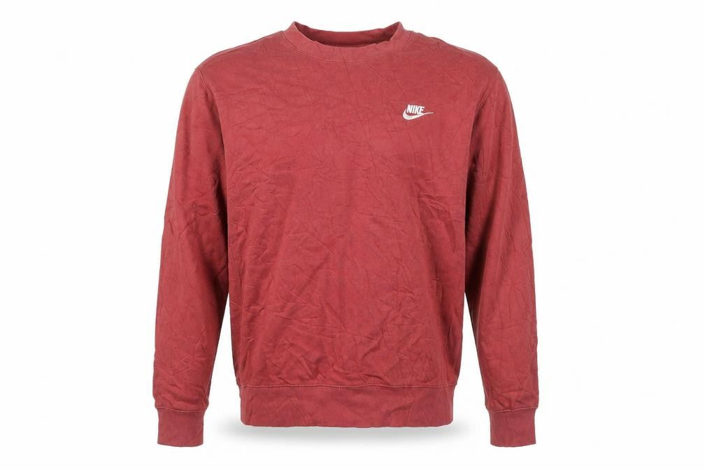 Nike Men's Red Pullover Sweatshirt M Logo