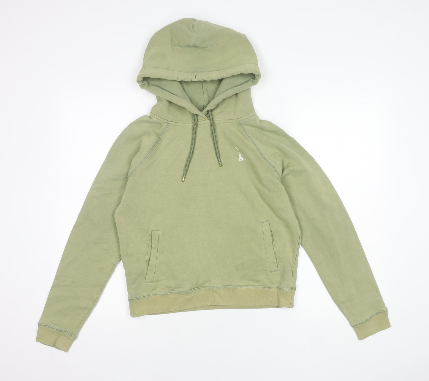 Jack Wills Women's Green Hoodie Size 10