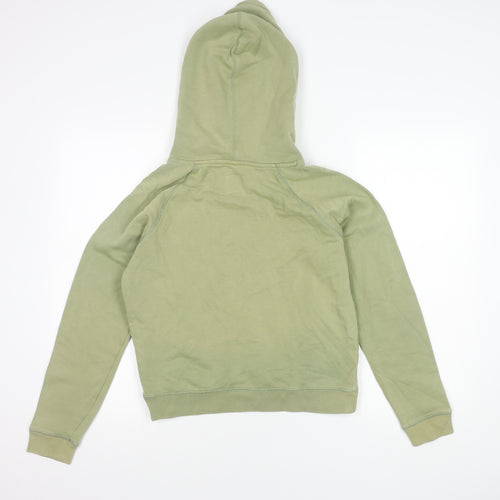 Jack Wills Women's Green Hoodie Size 10