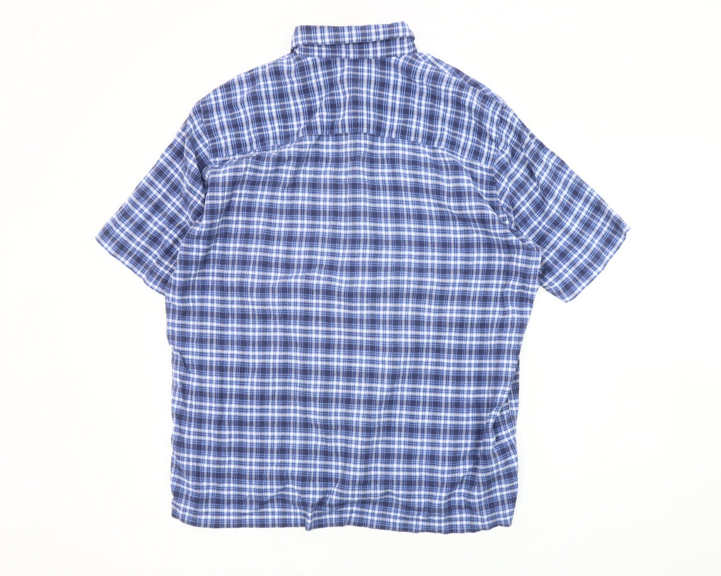 Marc O'Polo Men's Blue Checkered Shirt XL Casual