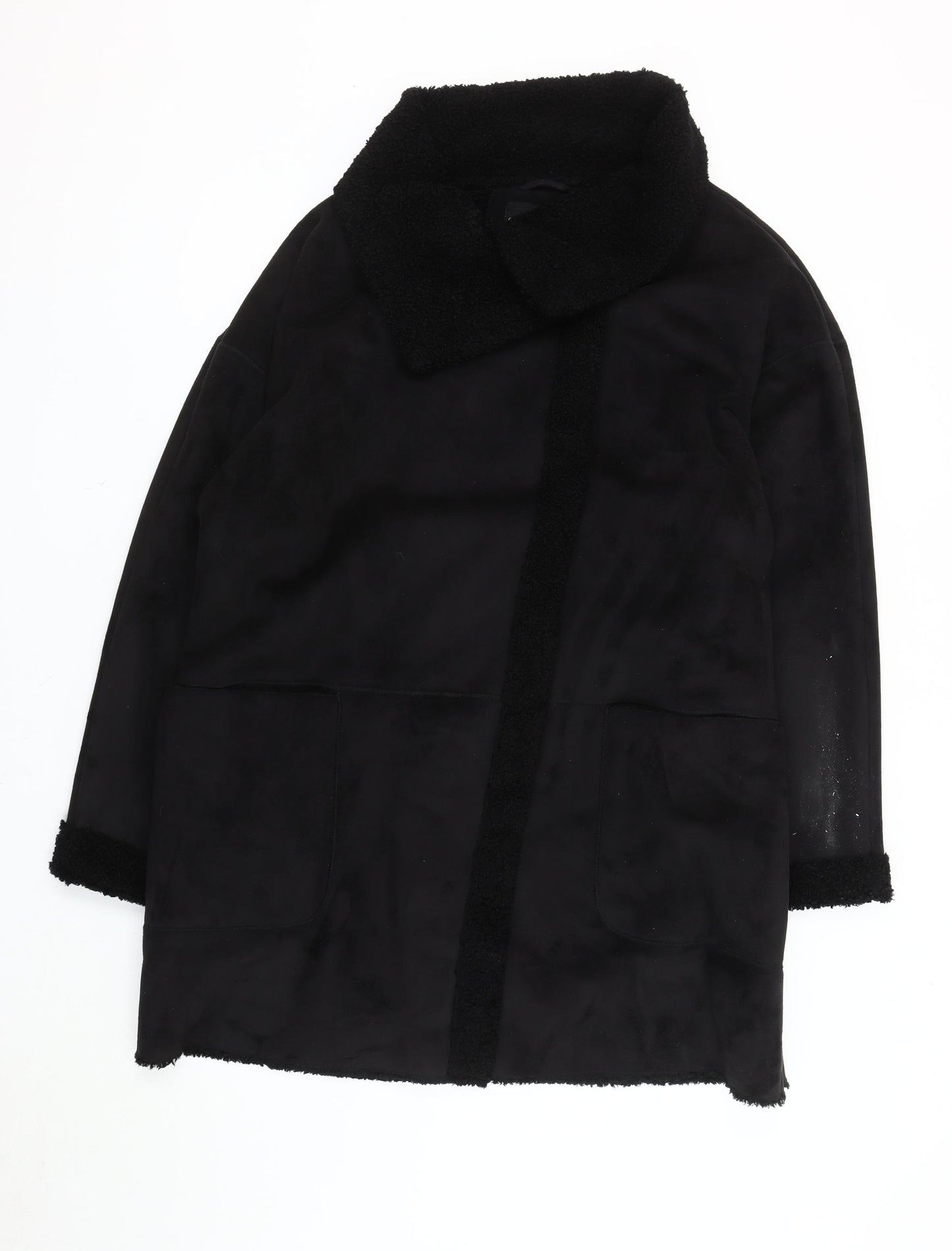 Centigrade Women's Black XL Coat Relaxed Fit