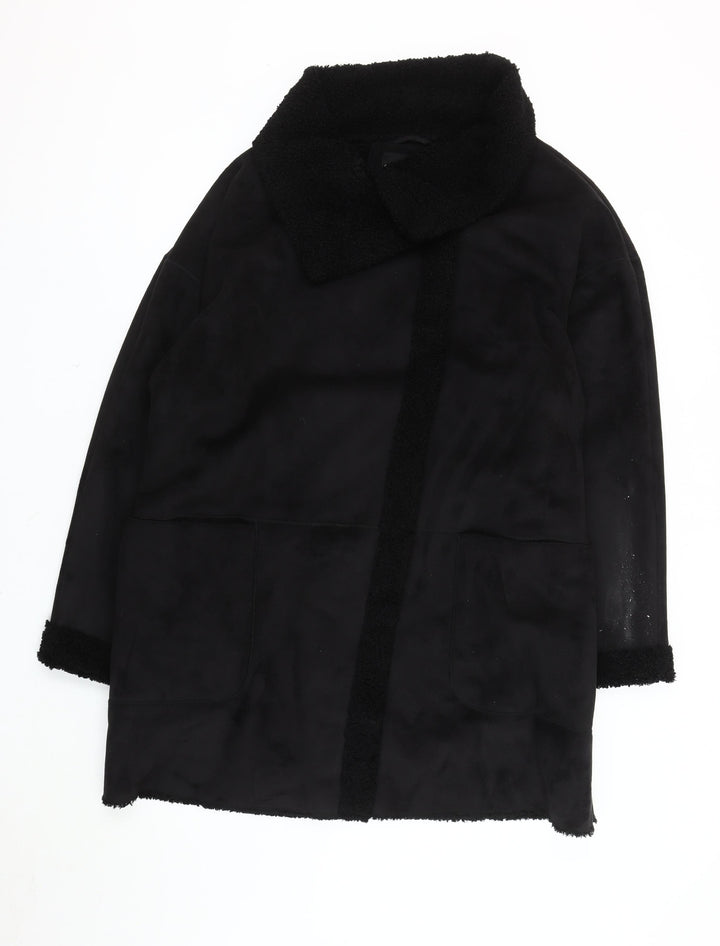 Centigrade Women's Black XL Coat Relaxed Fit
