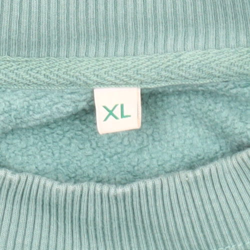 Earth Positive Unisex Green Pullover Sweatshirt XL