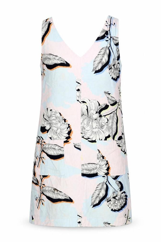 Front view of Next Women's Multicolour Floral Dress, size 12
