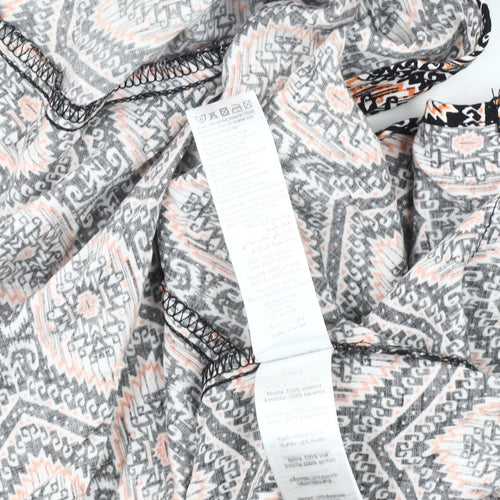New Look Women's Multicoloured Kimono Jacket, Size 6, Bohemian Style