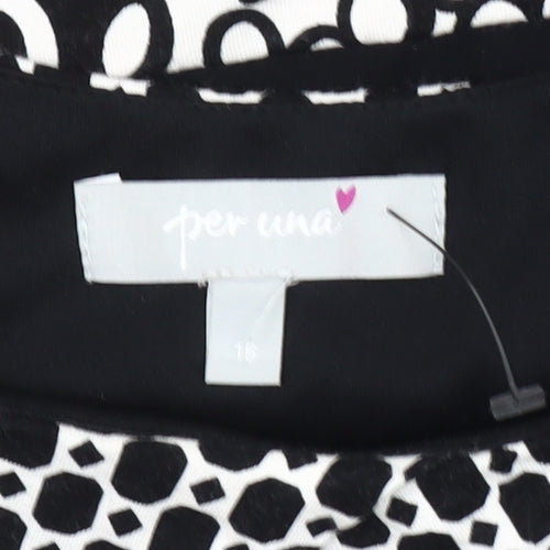 Marks and Spencer Women's Geometric Blouse Size 16