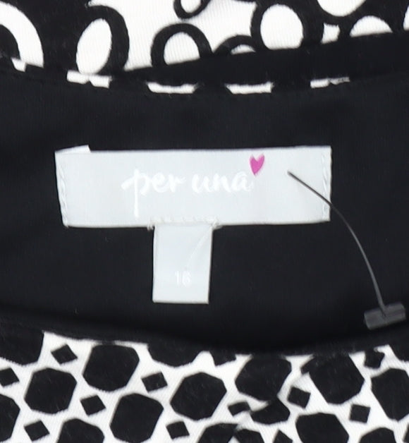 Marks and Spencer Women's Geometric Blouse Size 16