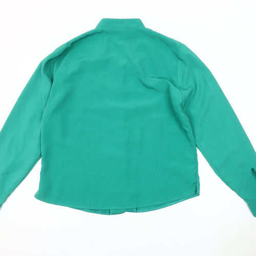 Rothmar Women's Green Button-Up Shirt Size 14