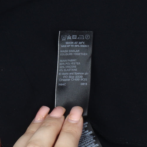 Marks and Spencer Black Women's Blazer Size 12