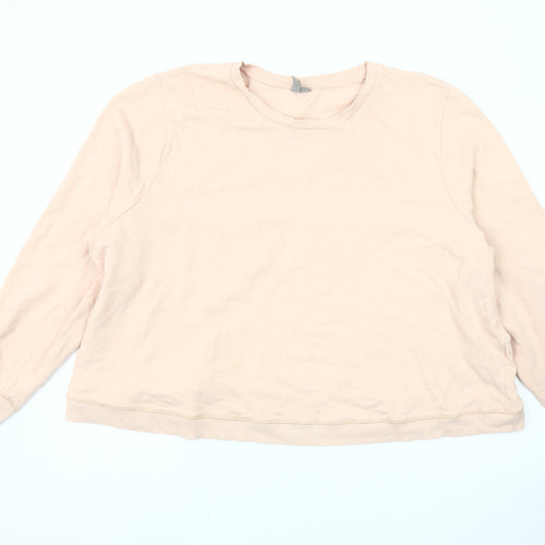 ASOS Women's Beige Pullover Sweatshirt UK 26