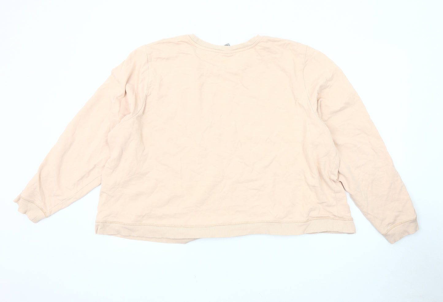 ASOS Women's Beige Pullover Sweatshirt UK 26